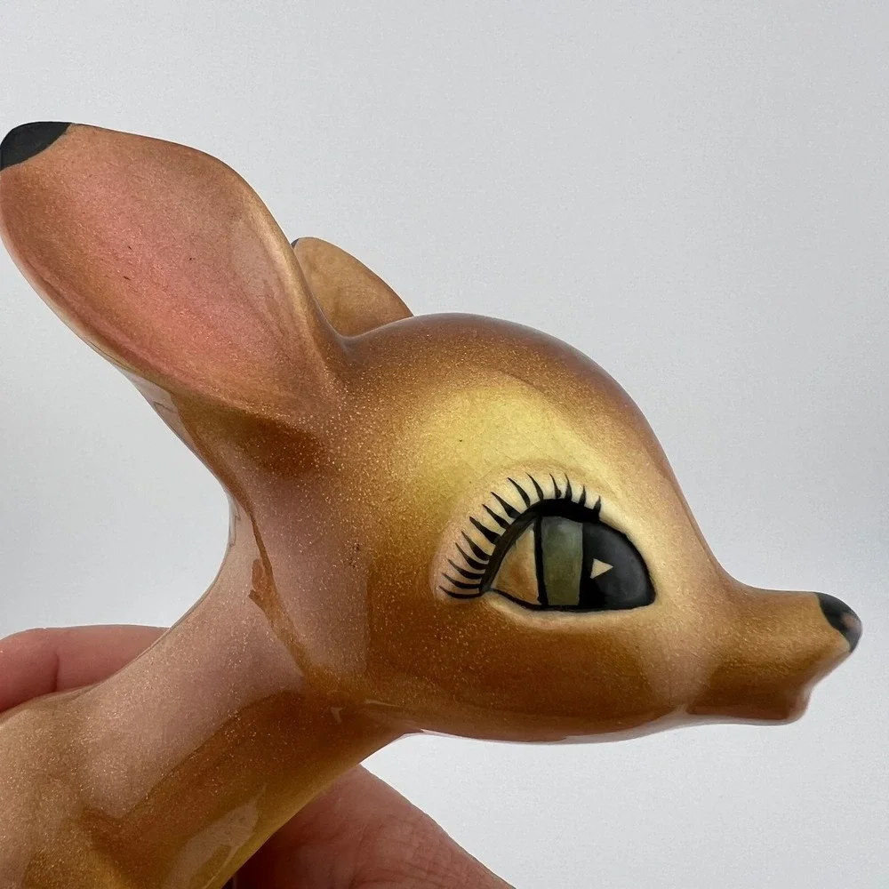 Vintage Walt Disney Faline Figurine American Pottery Los Angeles 1940s Bambi